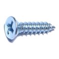 Midwest Fastener Sheet Metal Screw, #6 x 5/8 in, Zinc Plated Steel Flat Head Phillips Drive, 60 PK 63647